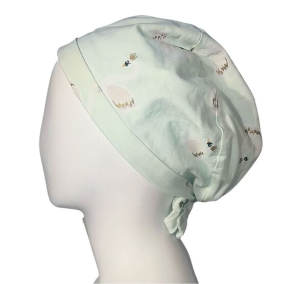 Crown Swans Pixie-Style Scrub Hat - Picture 3 of 7